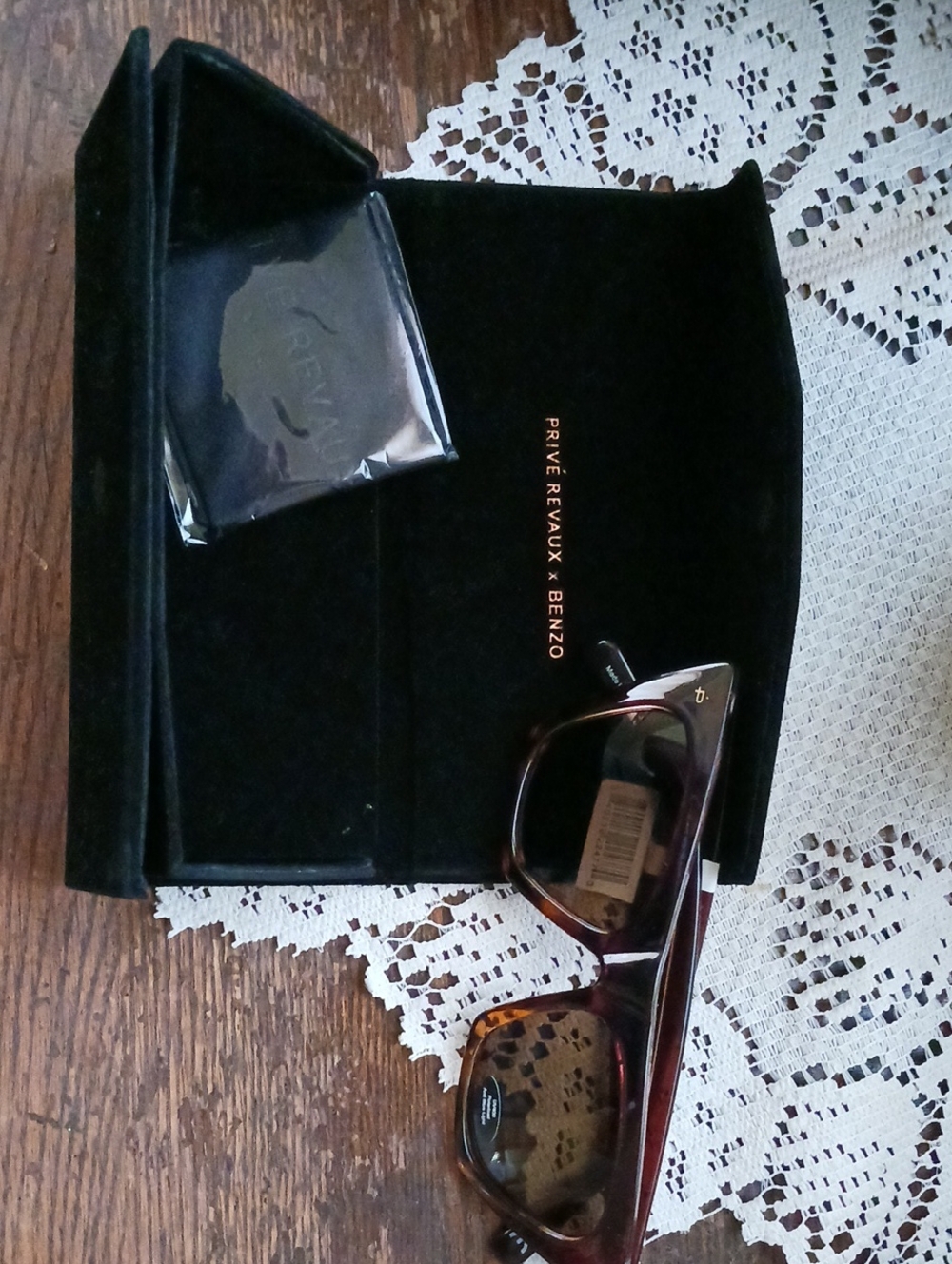 PRIVE REVAUX Benzo Women's Tortoiseshell Sunglasses - Brown